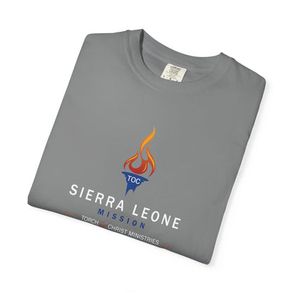 Sierra Leone Mission — Light to the Nations Tee (Comfort Colors)