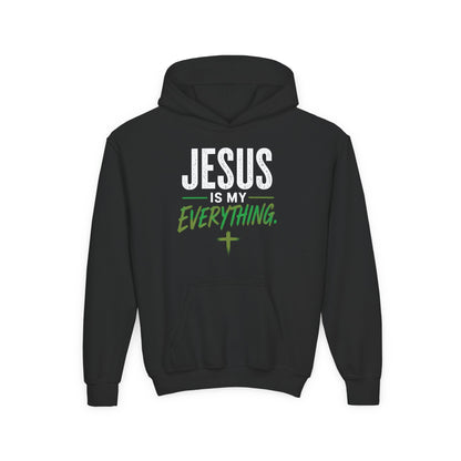 Jesus Is My Everything – Stacked Youth Hoodie – product image 5