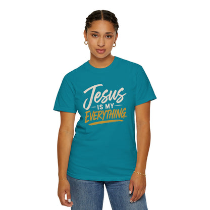 Jesus Is My Everything – Script Tee (Comfort Colors) – product image 1