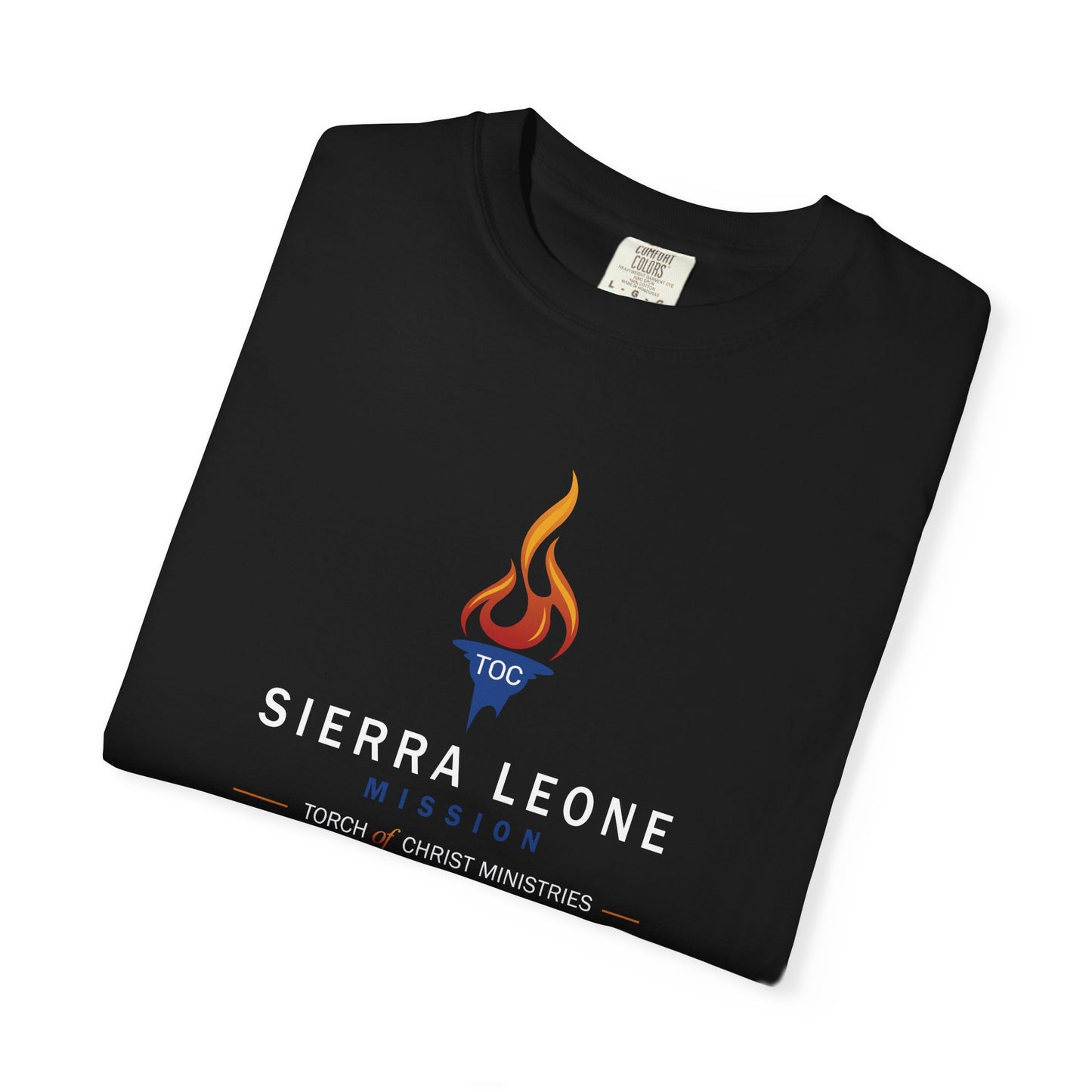 Sierra Leone Mission — Light to the Nations Tee (Comfort Colors)