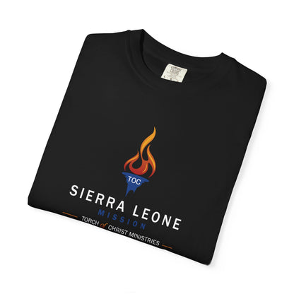 Sierra Leone Mission — Light to the Nations Tee (Comfort Colors)
