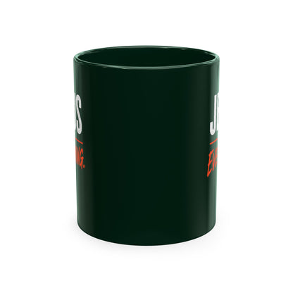 Jesus Is My Everything – Stacked Color Mug – product image 3