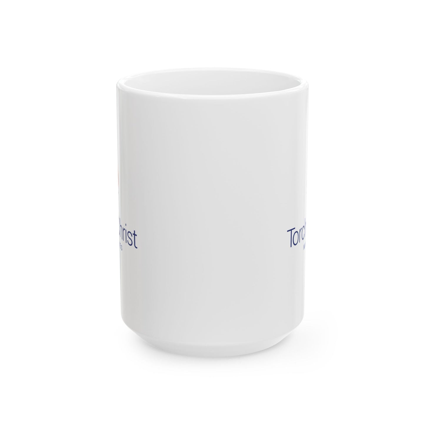 Torch Logo – Ceramic Mug (11/15 oz) – product image 2