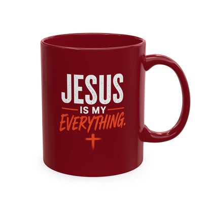 Jesus Is My Everything – Stacked Color Mug – product image 9