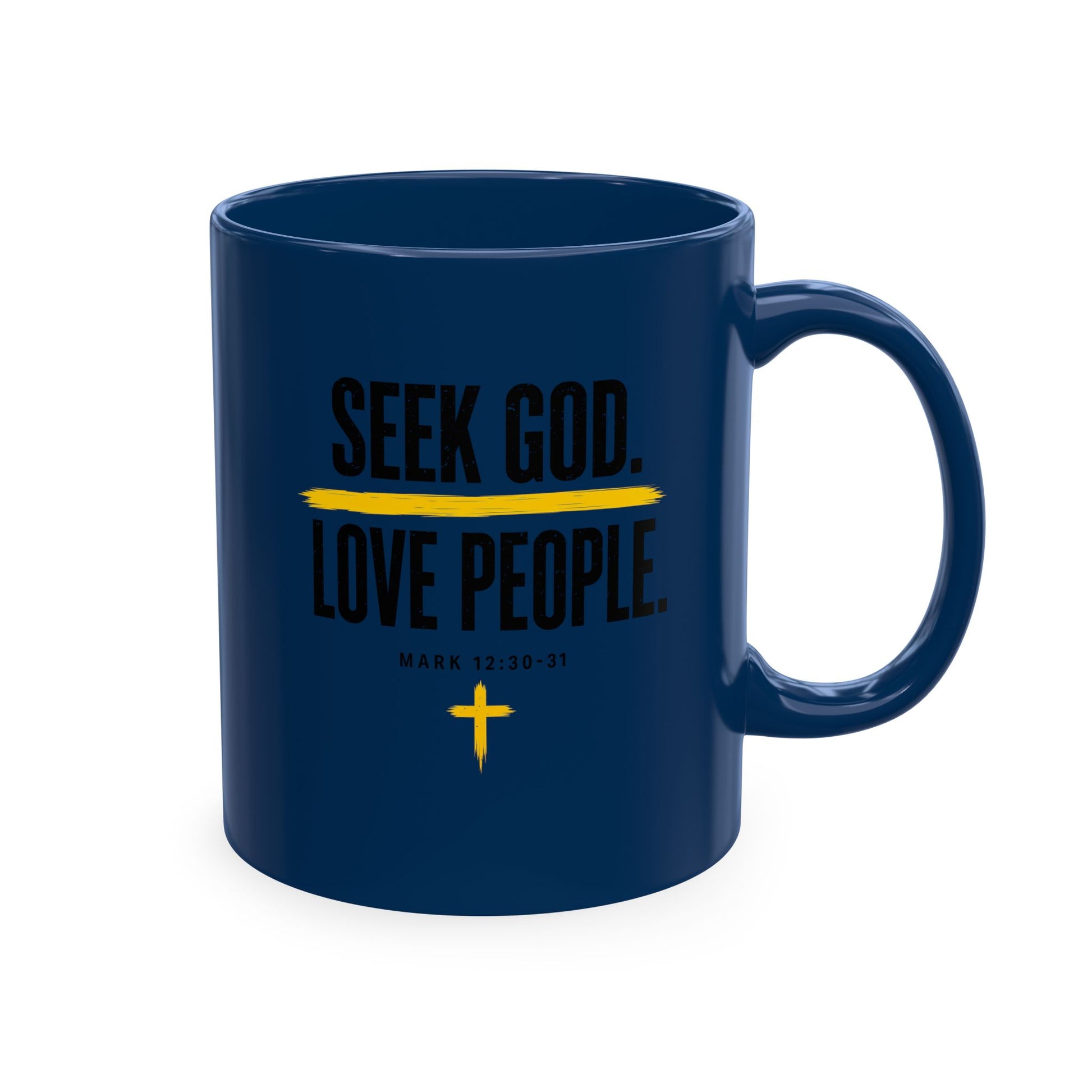 Seek God. Love People. – Stacked Color Mug – product image 14