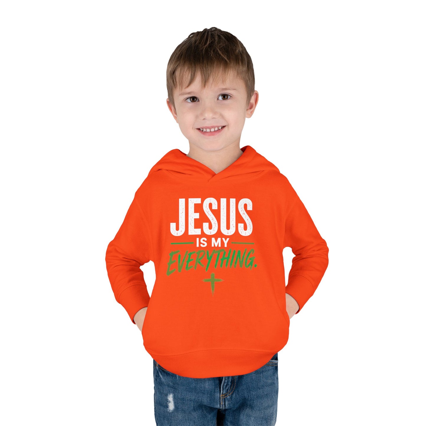 Jesus Is My Everything – Stacked Toddler Hoodie – product image 1