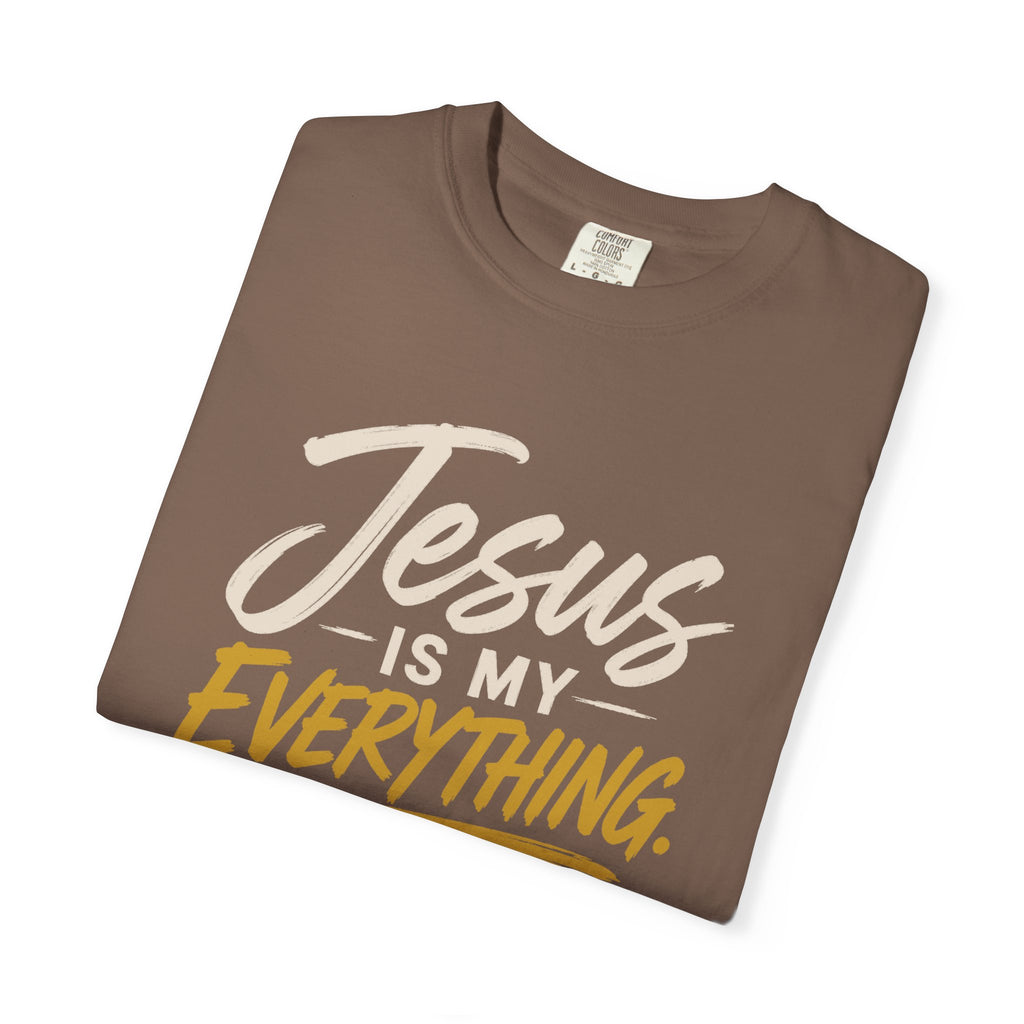 Jesus Is My Everything – Script Tee (Comfort Colors) – product image 7
