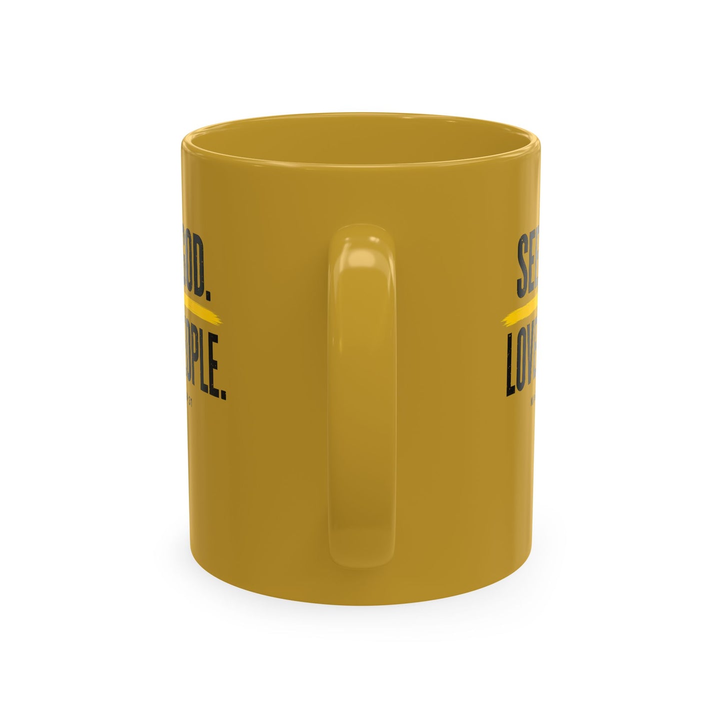 Seek God. Love People. – Stacked Color Mug – product image 9